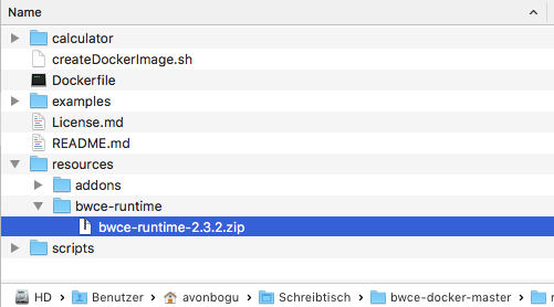 14. BWCE RUNTIME
