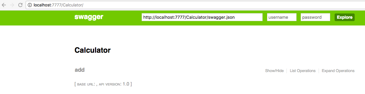 9. Test Application mit Swagger